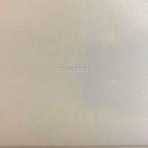 Stackers brand Supersize Jewelry box starter set of 2 in Taupe 10 x 14